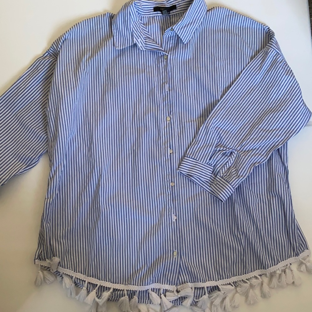 Button Down Bikini Cover Up